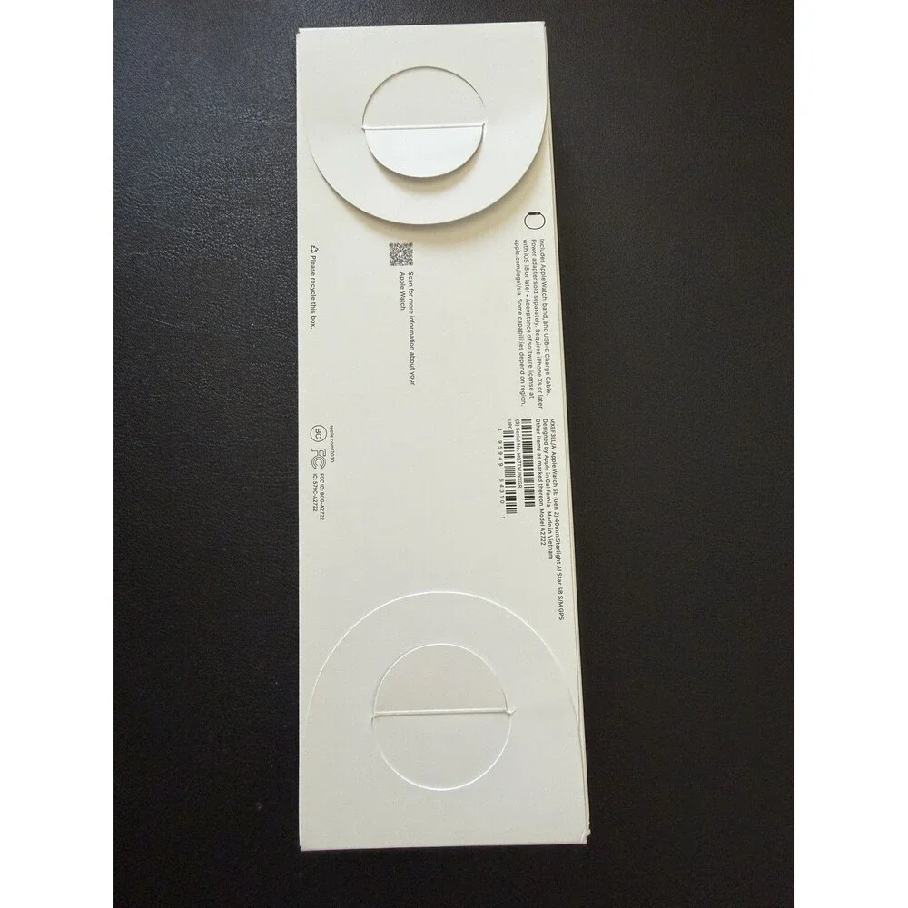 EMPTY BOX ONLY for Apple Watch SE 2nd Gen (2022) 40mm Starlight Aluminum A2722
